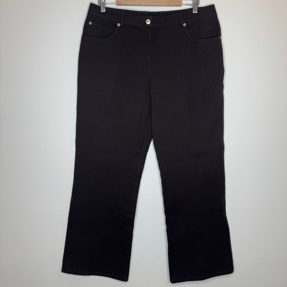 St. John Chocolate Brown Jeans Size 14 - Picture 2 of 8